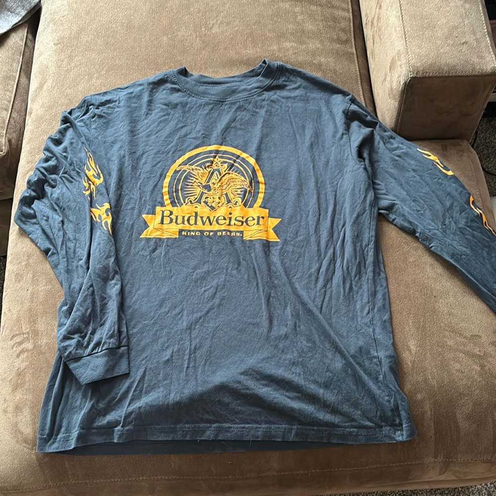 Long Sleeve Men’s PacSun Budweiser shirt